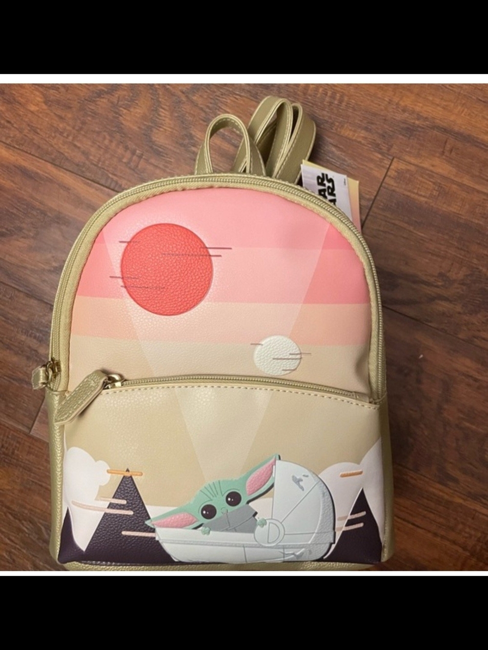 Danielle Nicole Star Wars Mini Backpack Featuring Baby Yoda